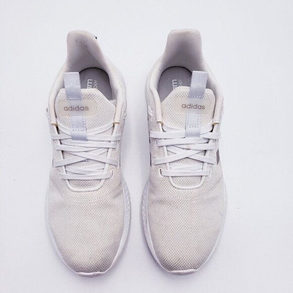 adidas Puremotion Running Shoe Sneaker White‎ Champagne Metalli 2021 Women's 10 - Picture 6 of 11